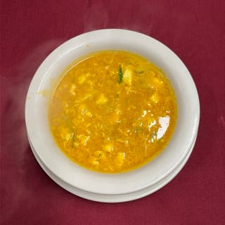 Egg Lentil Soup