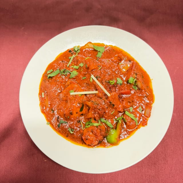 Chicken Jalfrezi.