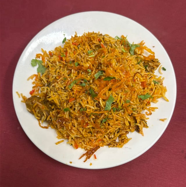 Lamb Biryani.