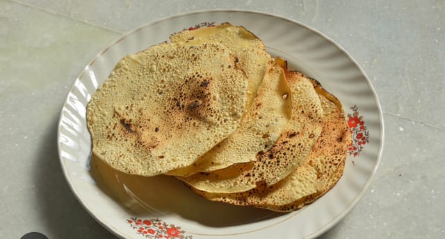 Papadum.