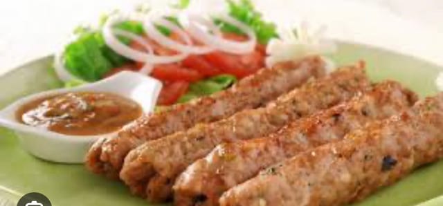 Seekh Kebab.