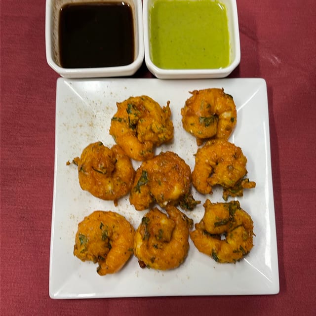 Shrimp Pakora.