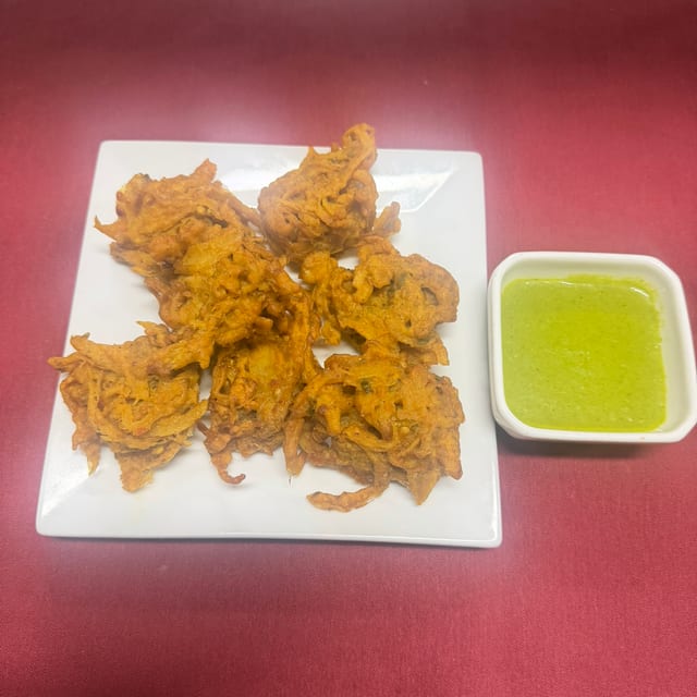 Onion Bhajia.