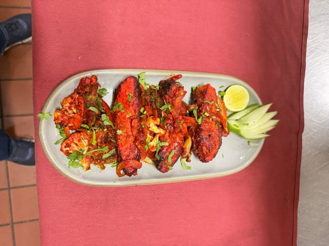 Fish Tandoori.