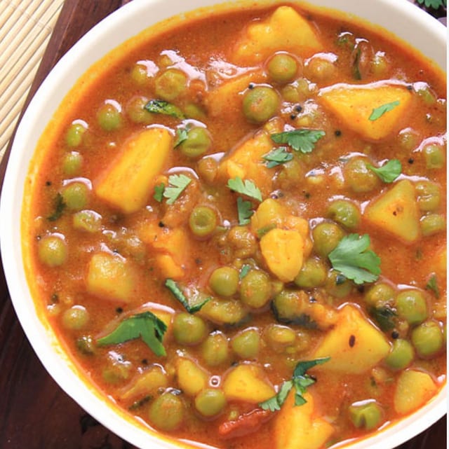 Aloo Mattar.