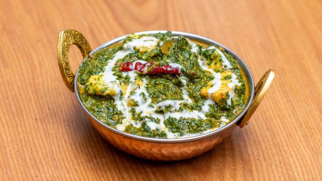 Saag Paneer.
